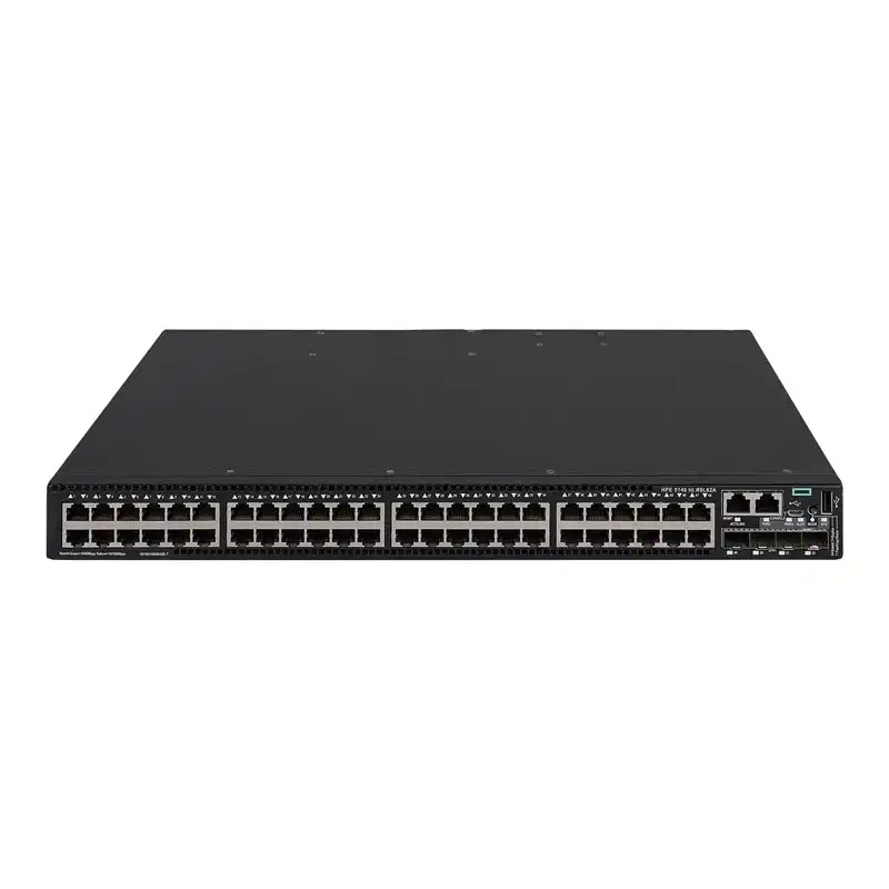 HPE FlexNetwork 5140 HI - Commutateur - 1 emplacement - C3 - Géré - 48 x 10 - 100 - 1000 + 4 x 10 Gigabit Et... (R9L62A)_1